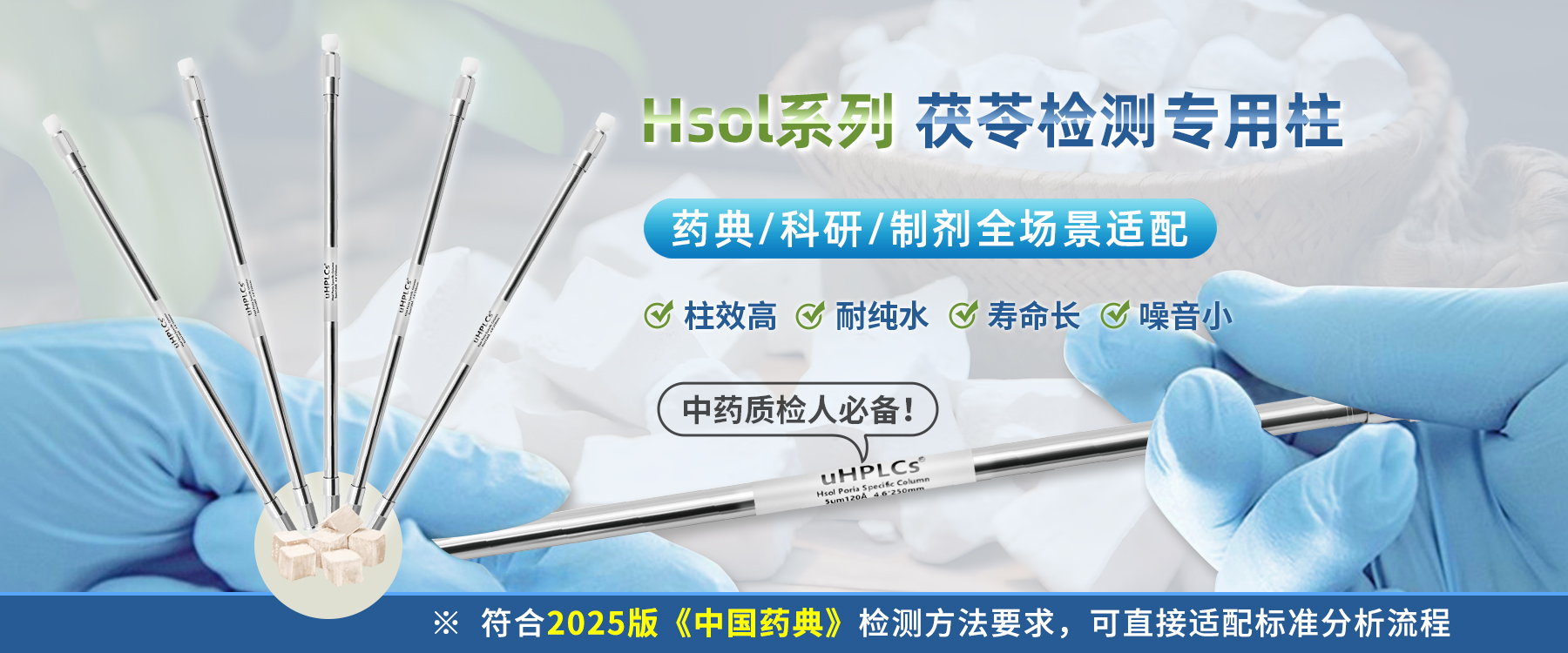 茯苓检测专用色谱柱